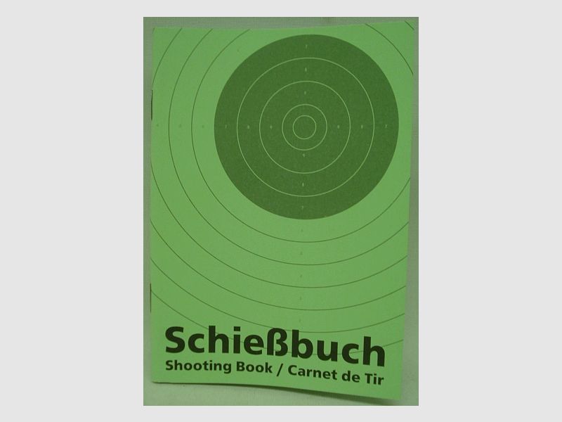 Schießbuch A6 32 Seiten -