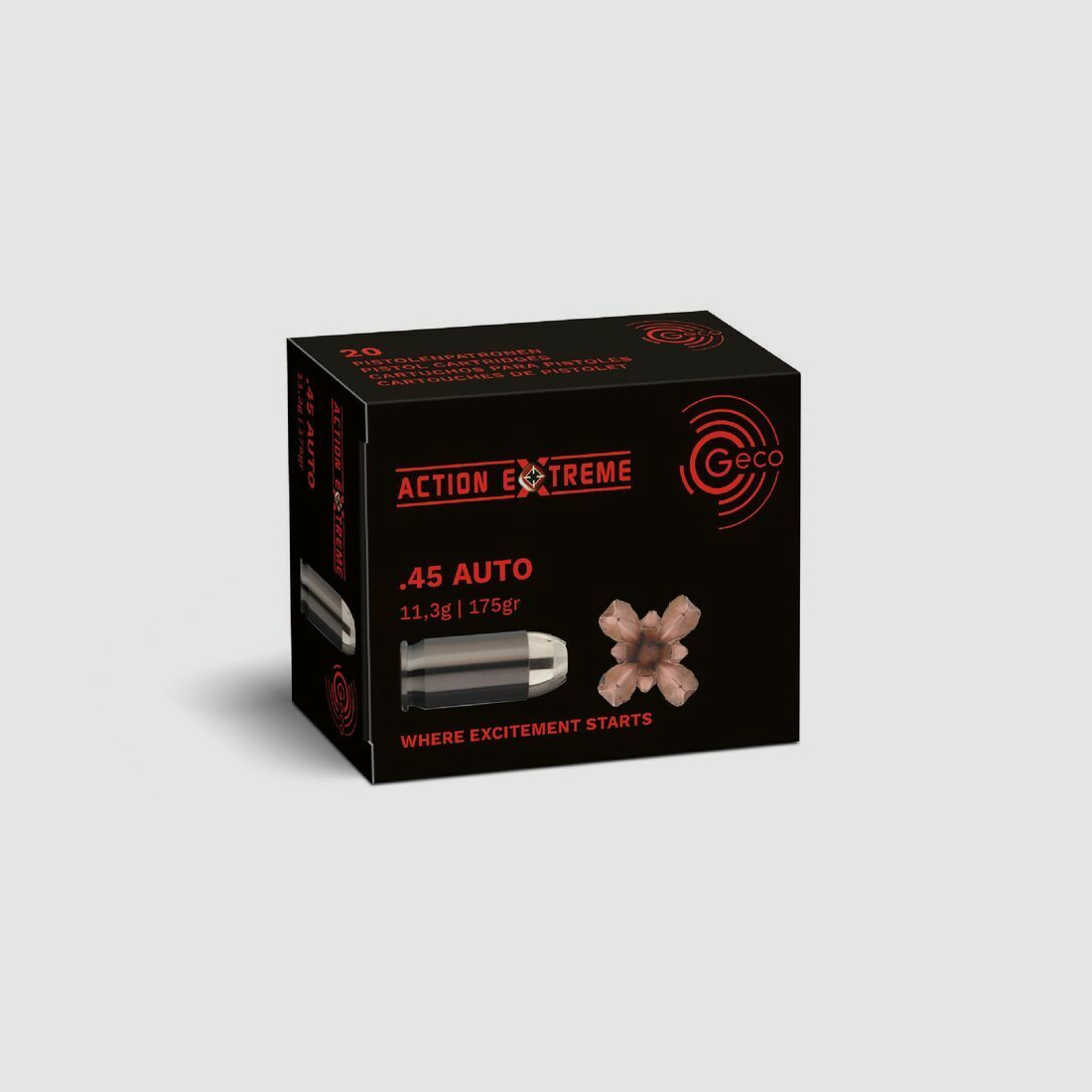 Geco ActionExtreme 11.3g/175grs at 20