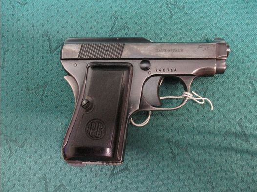 Pistolet Beretta 6,35 mm avec sécurité de paume
