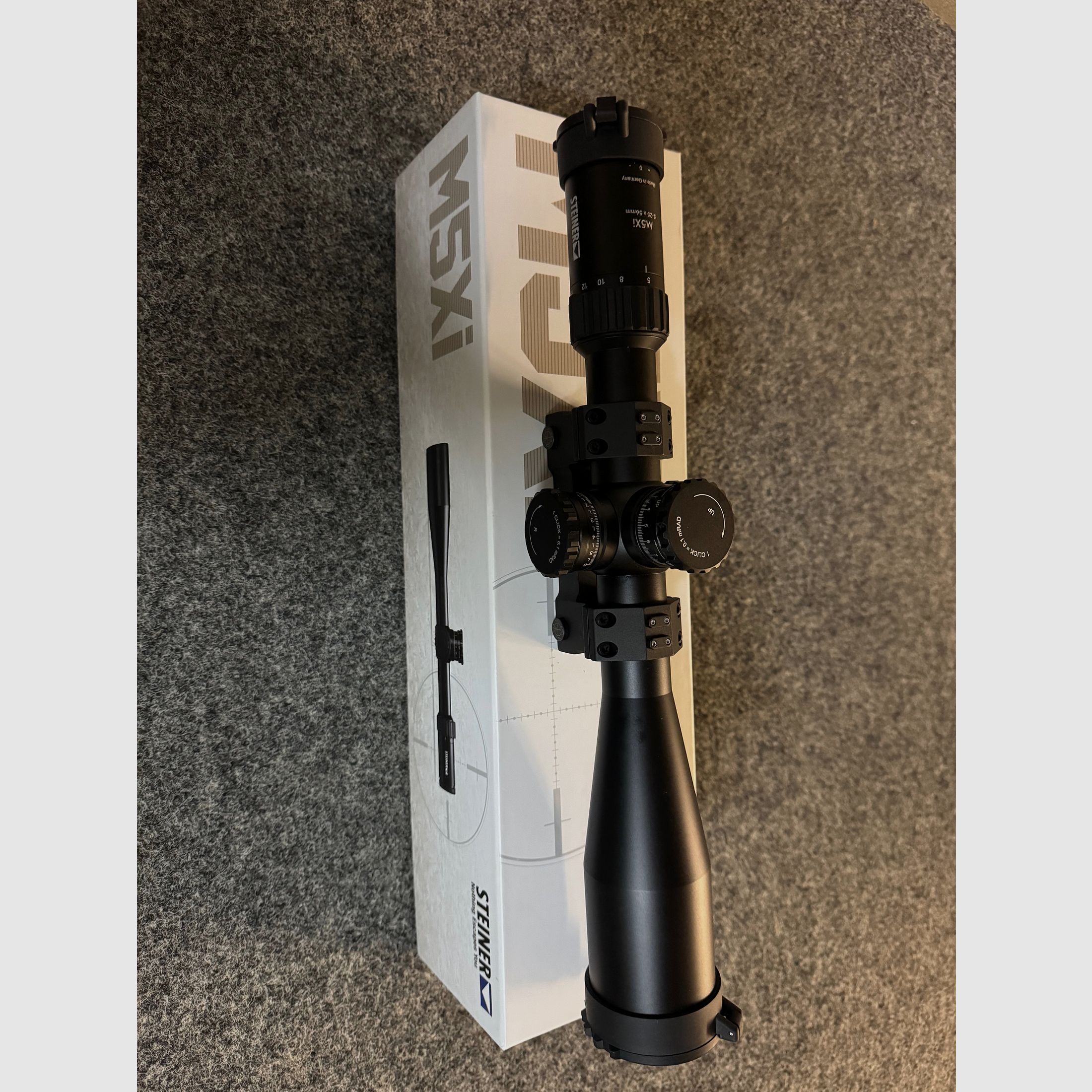 Steiner M5XI 5-25x56 including Recknagel mount