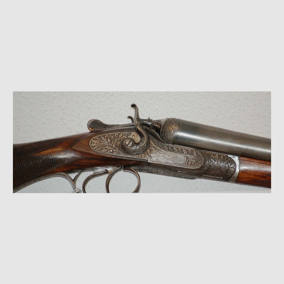 Belgian double-barreled shotgun