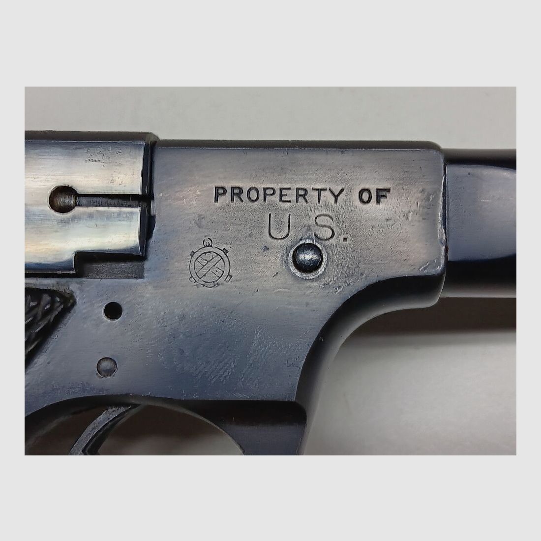 Hi-Standard U.S.A. Model H-D " Property of U.S. "