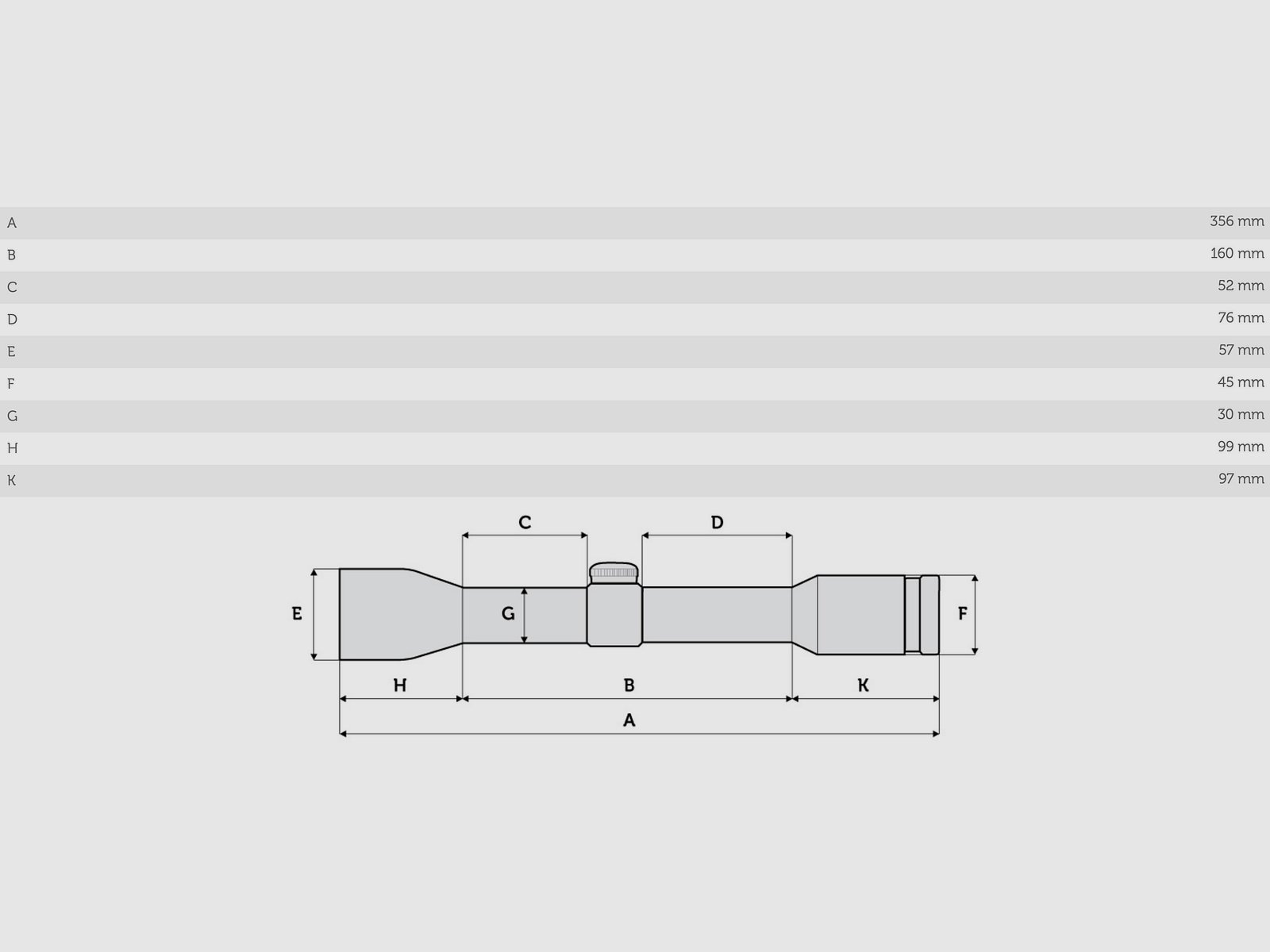 Meopta 181359001 telescopio Meostar R2 2-12x50 RD reticolo 4C 2 piano dell'immagine