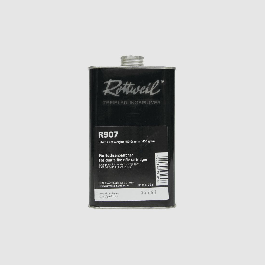 Rottweil NC-Pulver - R907 (450g)