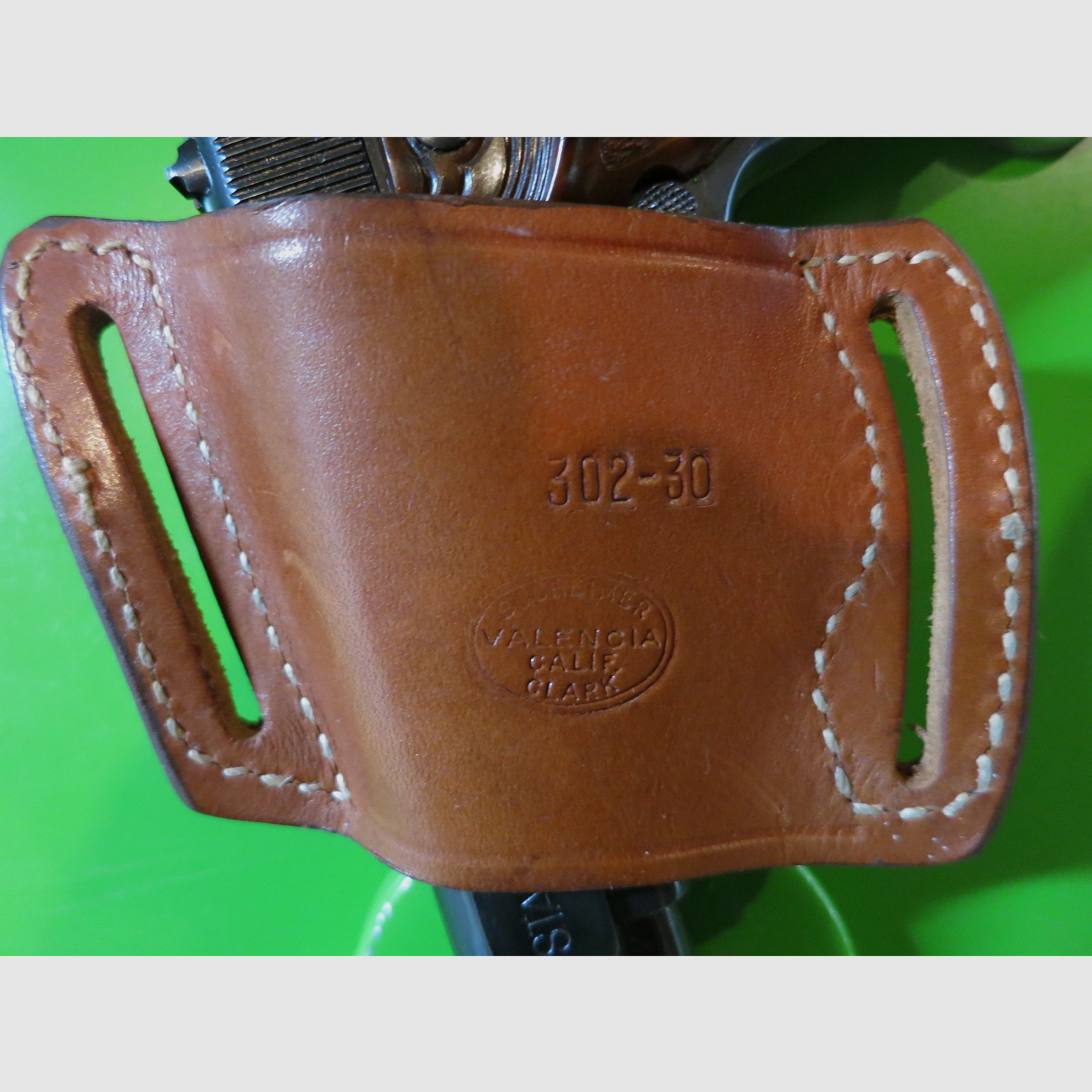 Pistolen-Holster BUCHEIMER 302-30, Hüftholster taktisch, z. B. halbautom Pistolen 7,65 mm Br., verdecktes Tragen, Bild 3 von 3