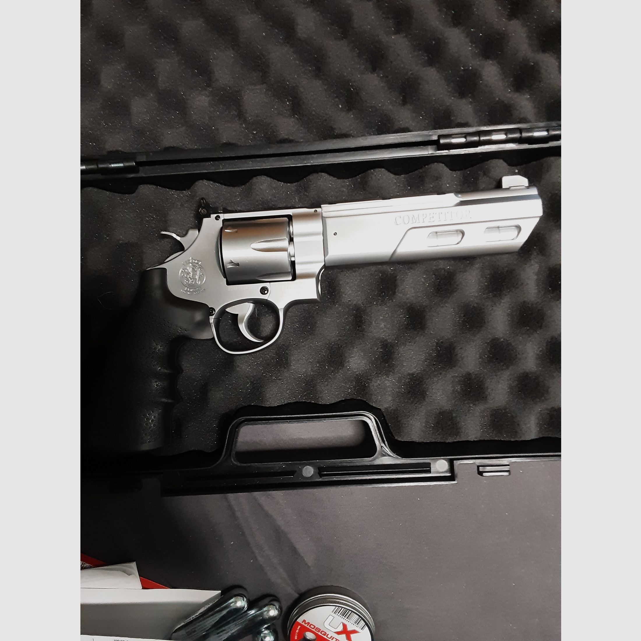 Smith & Wesson 629 Competitor 6" Revólver de Co2 4,5mm Diabolo