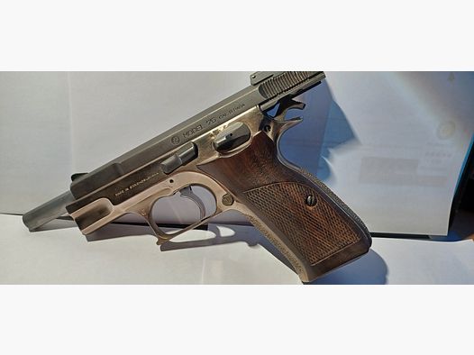 CZ 75 in 9 mm Luger, SA/DA,  80er-Jahre Qualitätsverarbeitung in Ganzstahl