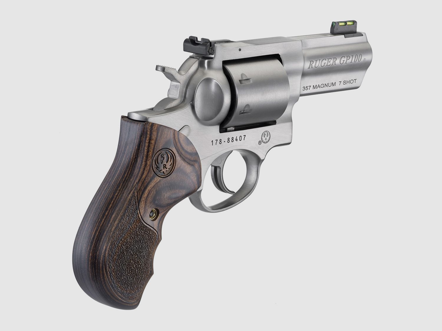 Revólver RUGER GP100 INOX .357MAG 3" 7Tiros (1782), imagen 4 de 5