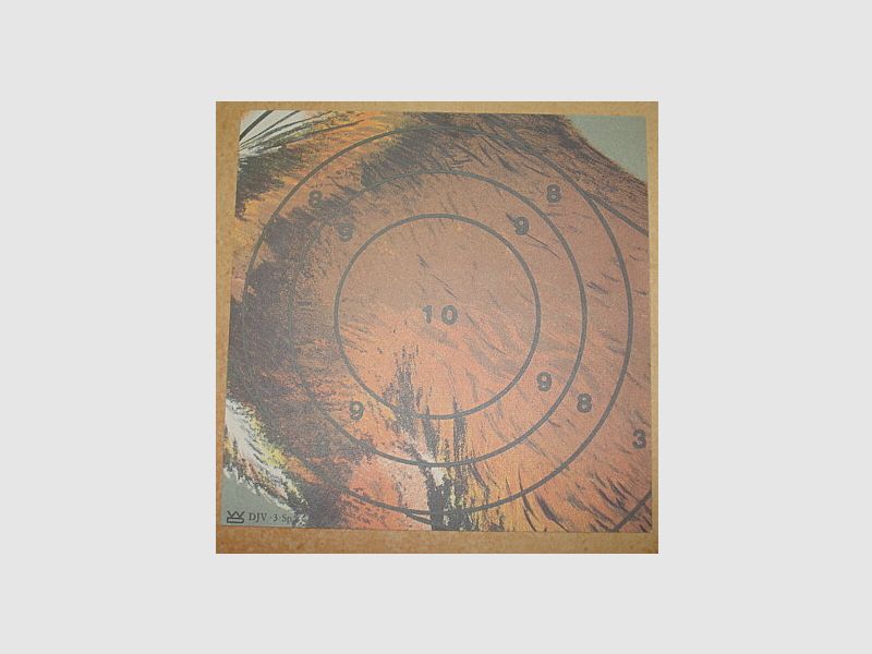 Specchio DJV bersaglio n. 3 - Volpe