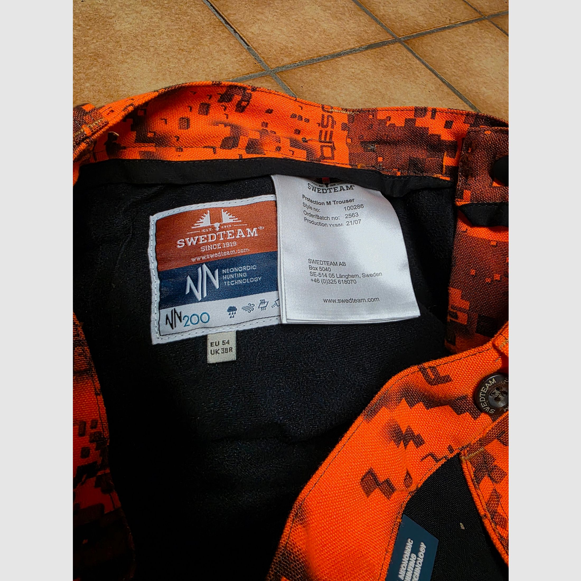 Swedteam Protection size 54 like new