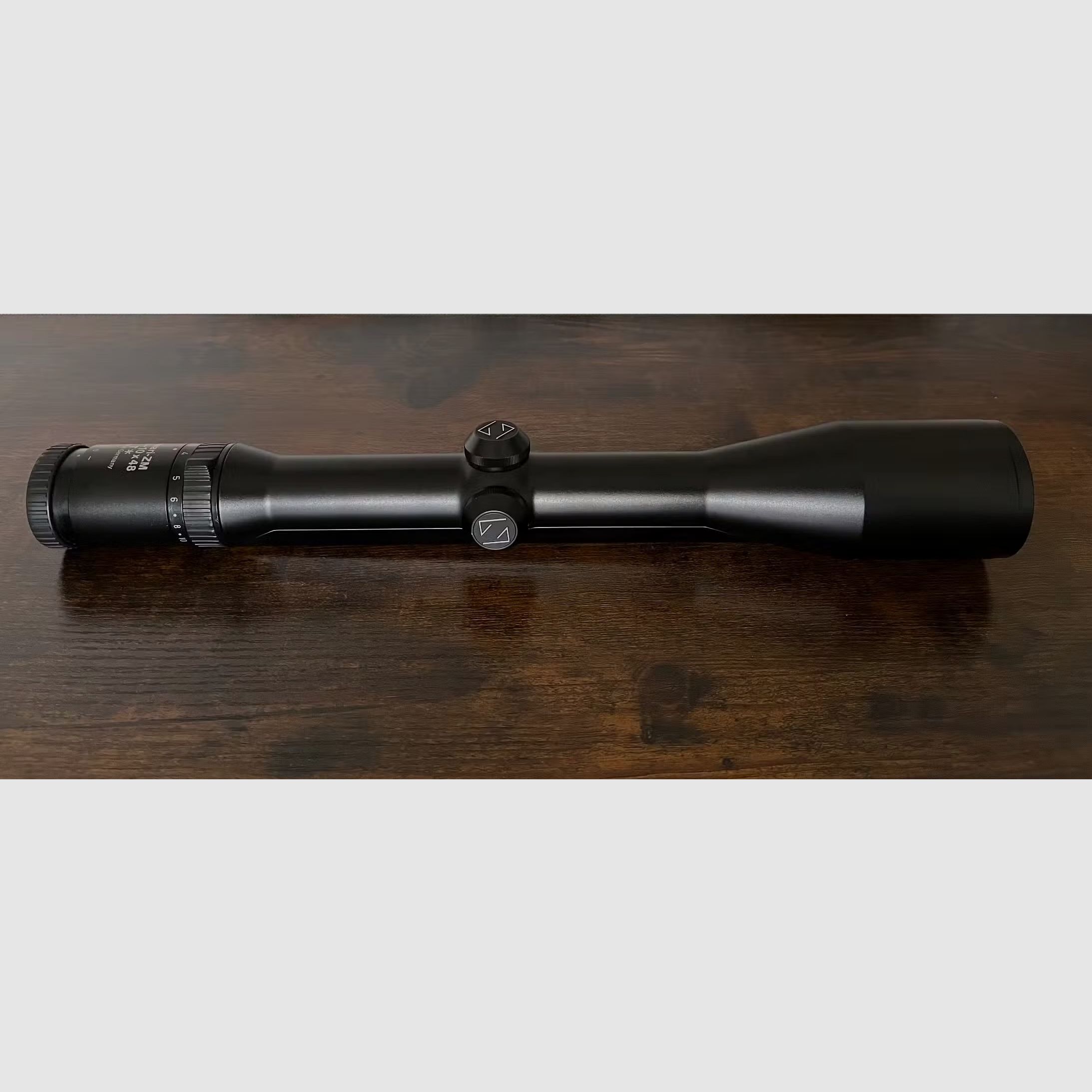 Zeiss Diavari 2.5–10x48 T* with Zeiss internal rail, reticle 1