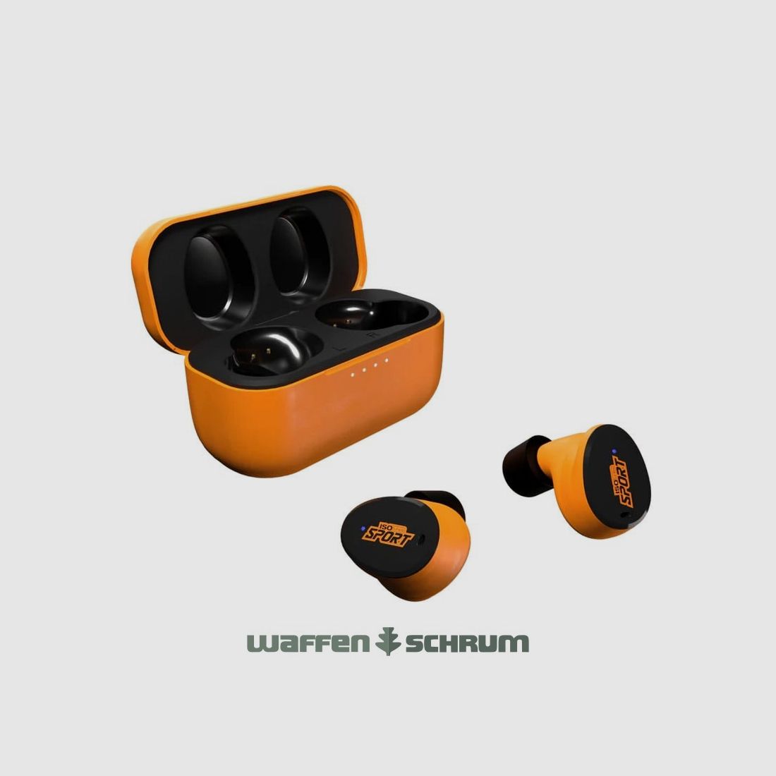 ISOtunes Sport Caliber Limited Edition / mit Bluetooth / orange / aktiv