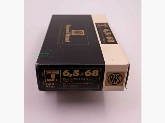 RWS (WZd.Fa.Rottweil) rifle cartridges