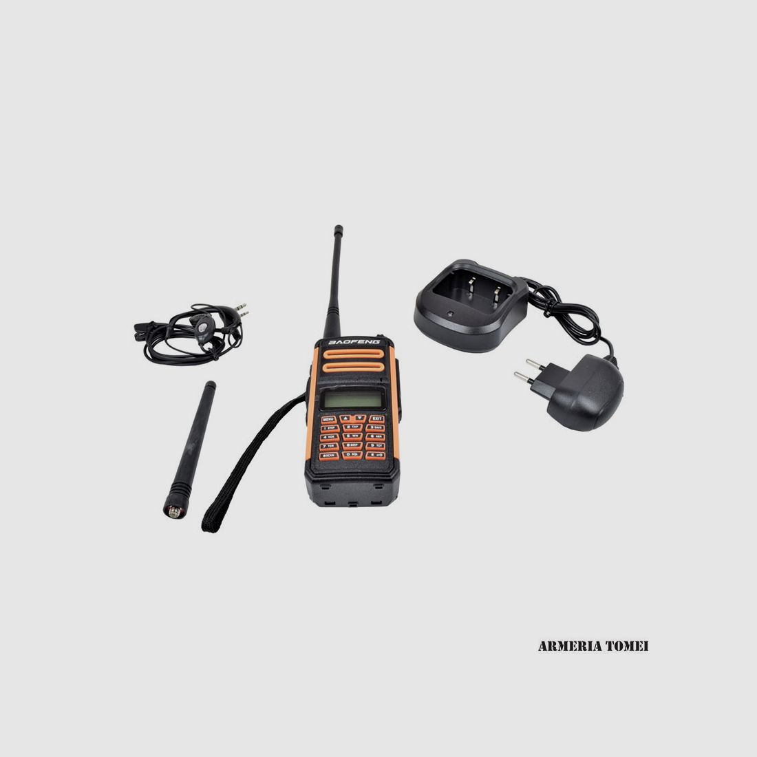 BAOFENG – DUAL BAND TRANSCEIVER VHF/UHF FM UPGRADED VERSION ORANGE, image 6 of 6
