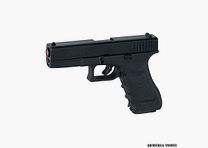 Pistola de fogueo – Réplica Bruni Glock 17 / GAP Cal. 8mm Negra