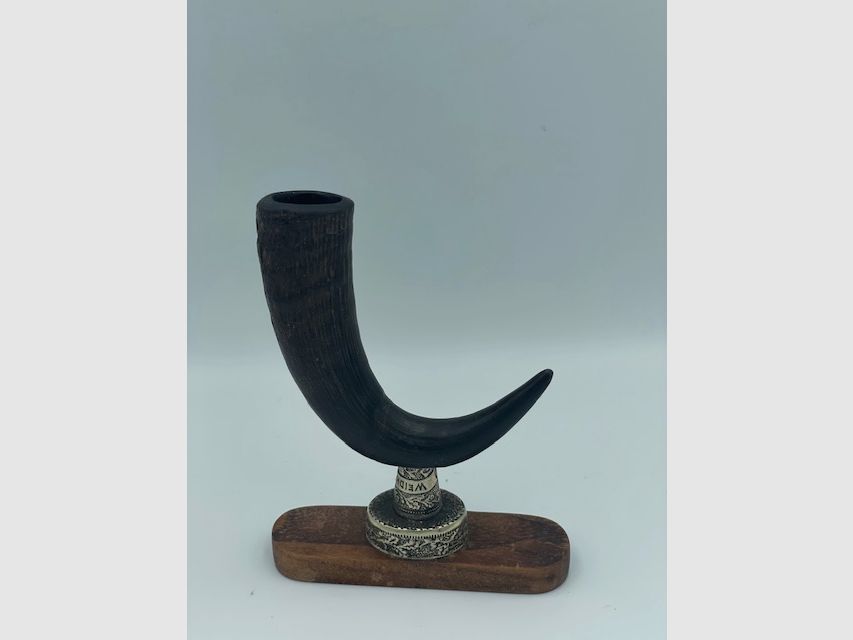 Porte-stylo en cuir de chamois, image 1 sur 2