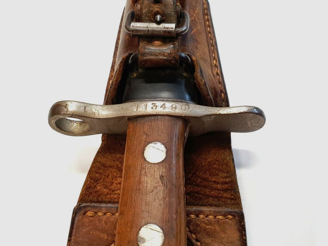 Bern Weapons Factory Repeating Rifle Bern Weapons Factory Swiss K11 Caliber 7.5x55 Swiss complete matching numbers + bayonet