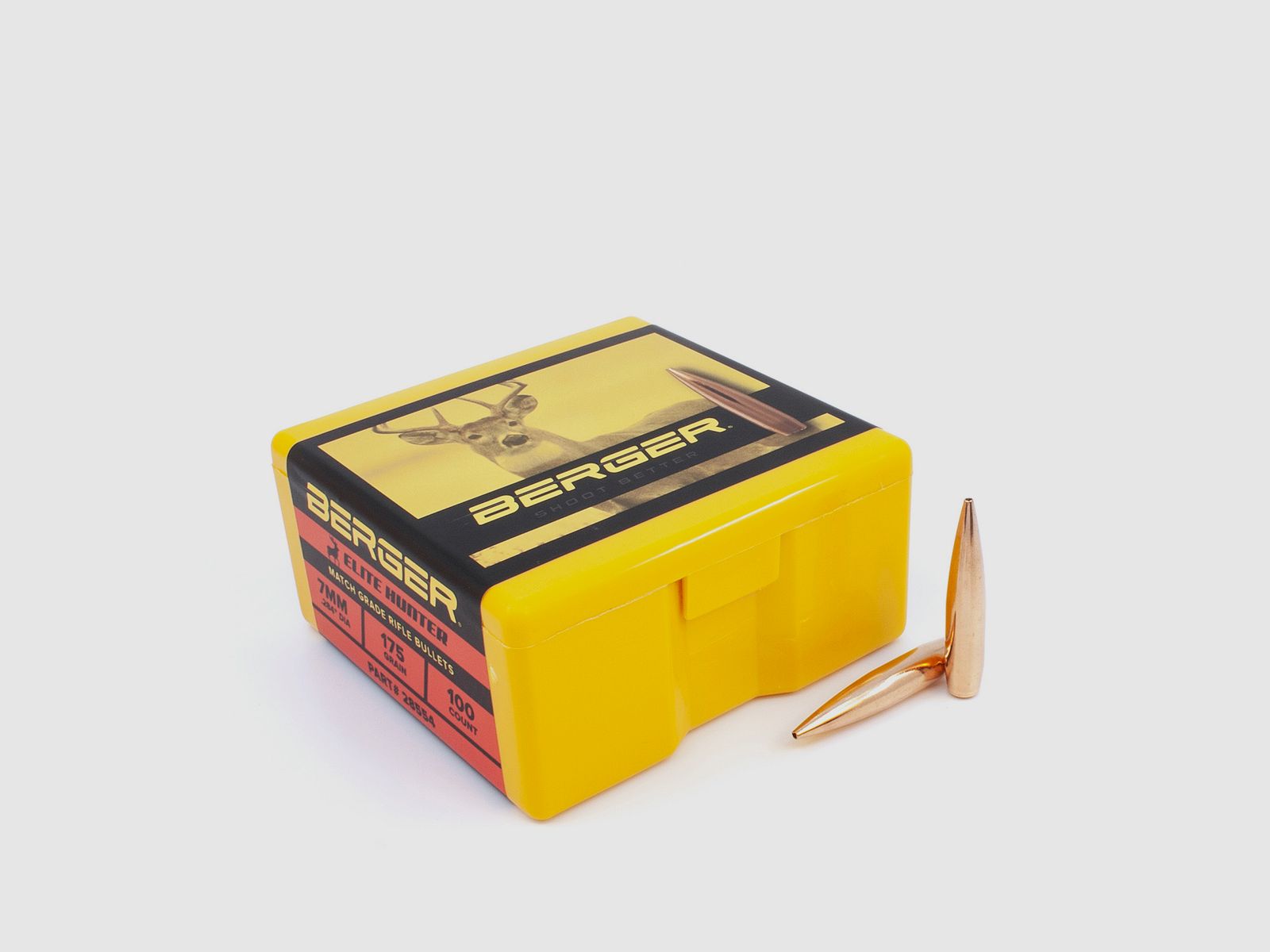 Berger Bullet 7mm/.284 Elite Hunter 175GR 100 Pieces