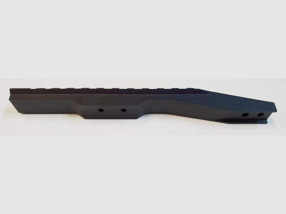 MHS V2 Picatinny Schiene für MAUSER 66 , Aluminium Schiene , schwarz matt , 180mm , Made in Germany