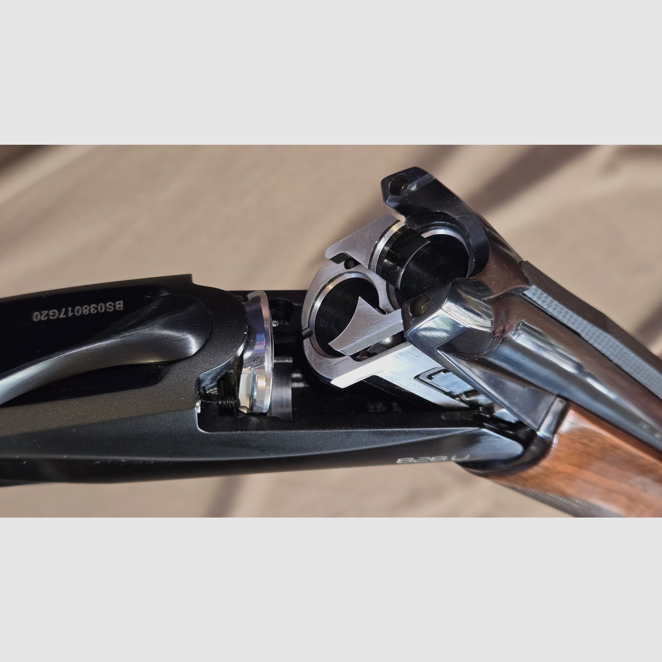 Benelli Bockdoppelflinte 828 U Black, als nieuw