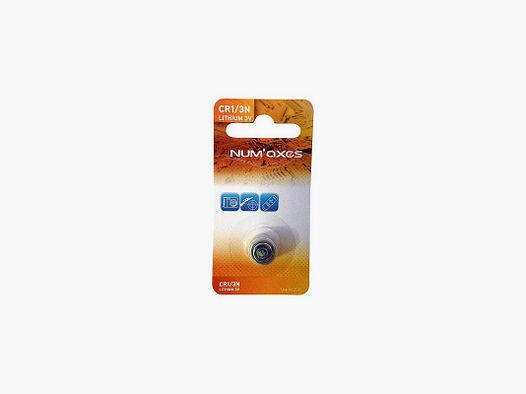 Blister of 1 CR1/3N Battery - 3V - Num'Axes - (x1)