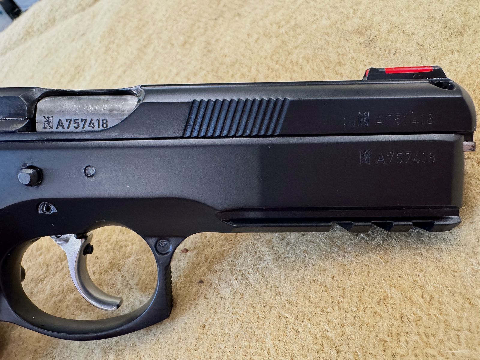 CZ 75 SP-01 Shadow Pistole Kal. 9x19