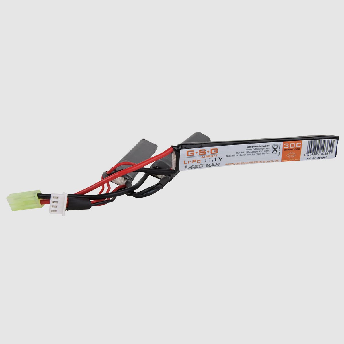 GSG Akku Li-Po 11,1V | 1.450 mAh - Airsoft