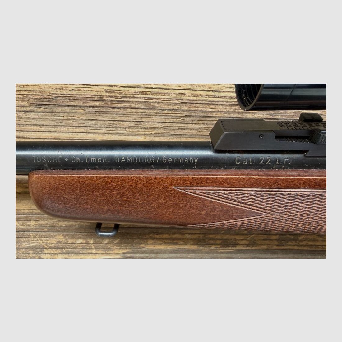 TOSCHE Hamburg mit ZF 4x32 .22lr