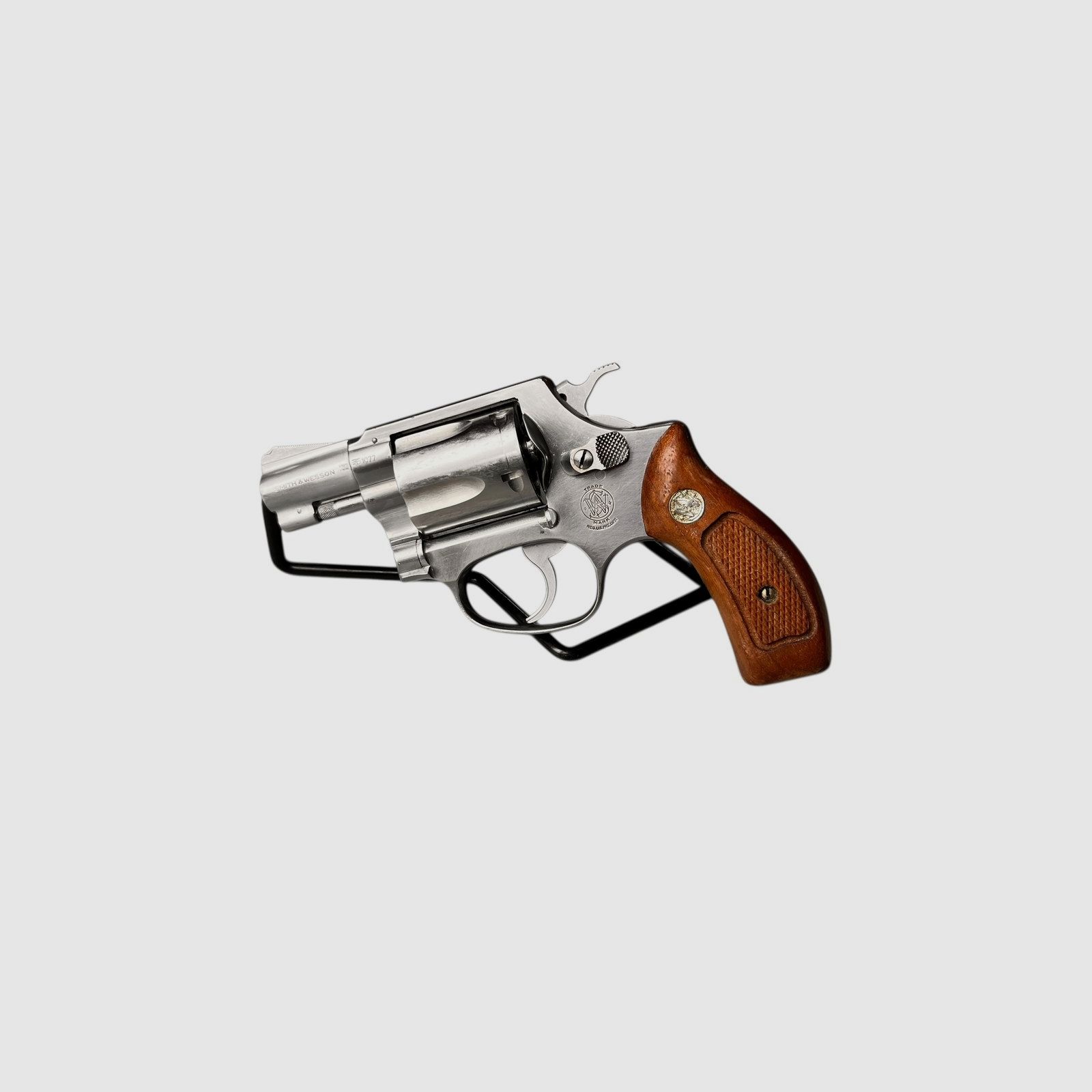 Edelstahlrevolver Smith & Wesson 60 Inox .38 Special, Bild 1 von 7