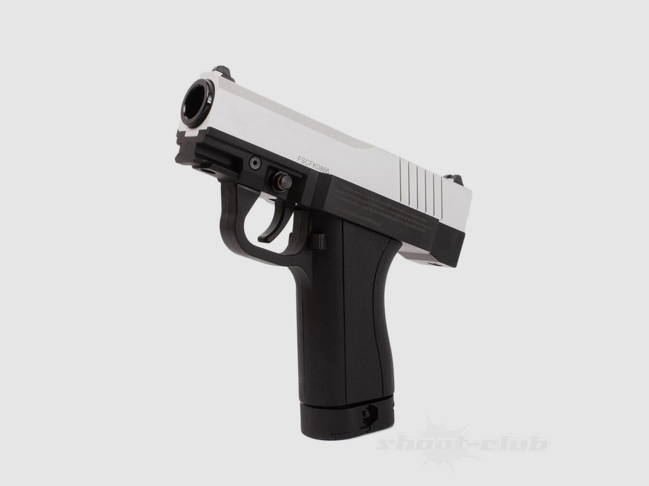 Tiberius Arms	 FSC Compact Pistol Limit. Edit .68 Silver / Black