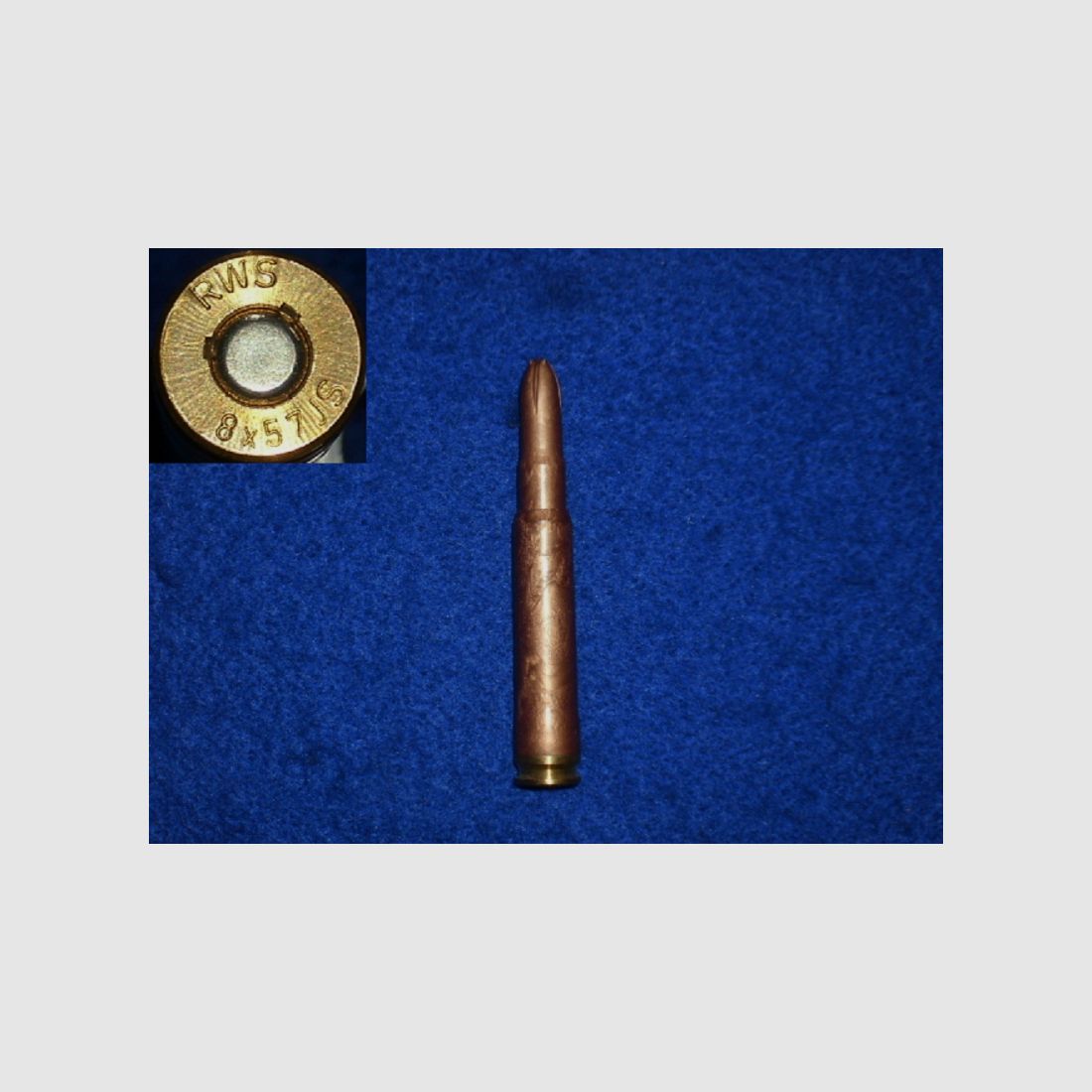8x57 blank cartridge