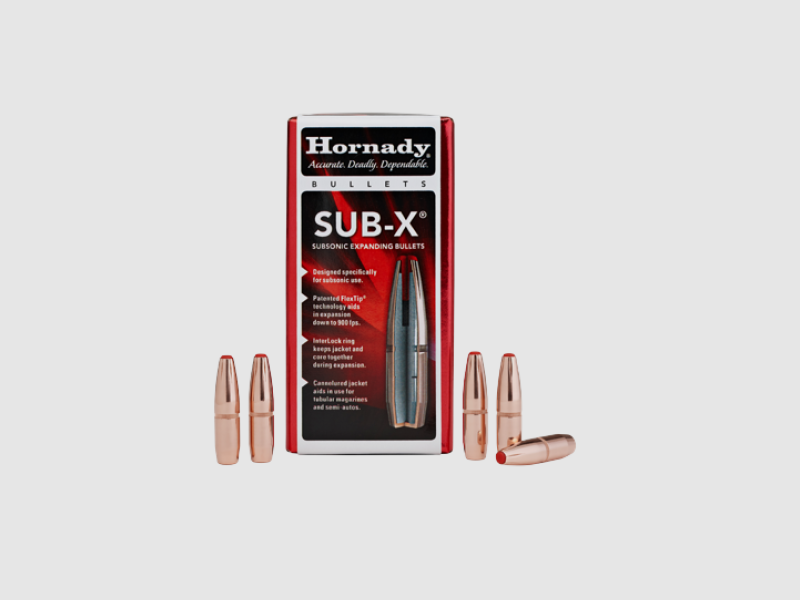 Hornady Geschosse .30 (.308) SUB-X – 190gr