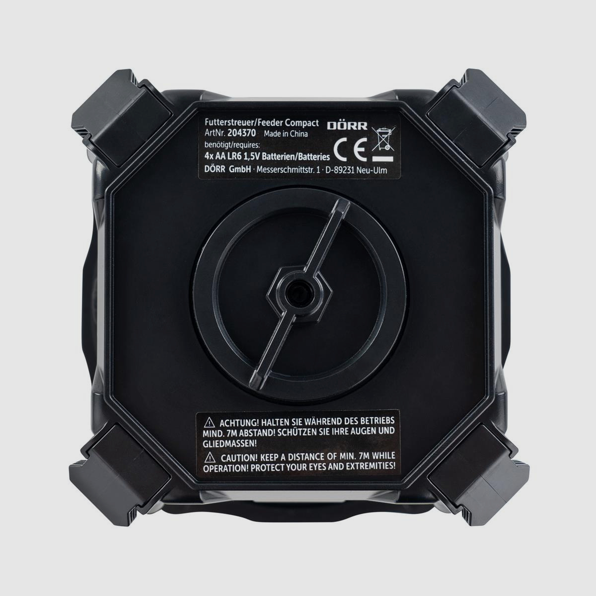 DÖRR Futterstreuer Compact Set mit Behälter