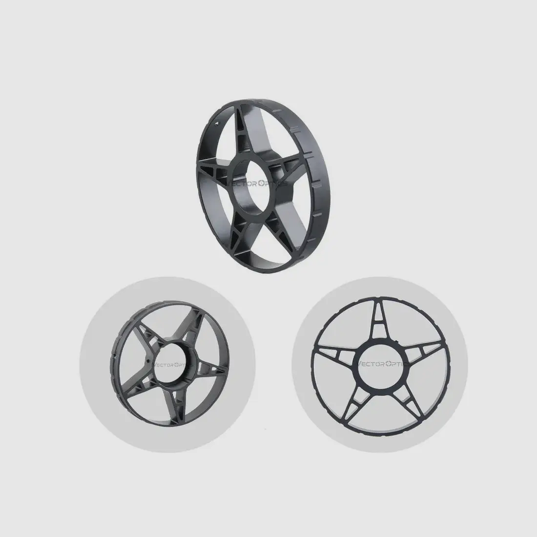 Vector Optics SCBSW-U1 – Rueda de paralaje de 100 mm para 32/34 mm, imagen 1 de 4