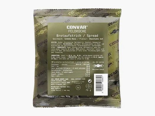 Convar-7 Convar-7 Feldküche Brotaufstrich Schoko-Nuss-Creme