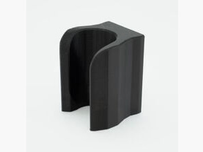 Gunshome uG magnetic holder for interchangeable barrels, straight version, Merkel, Blaser, Strasser etc.