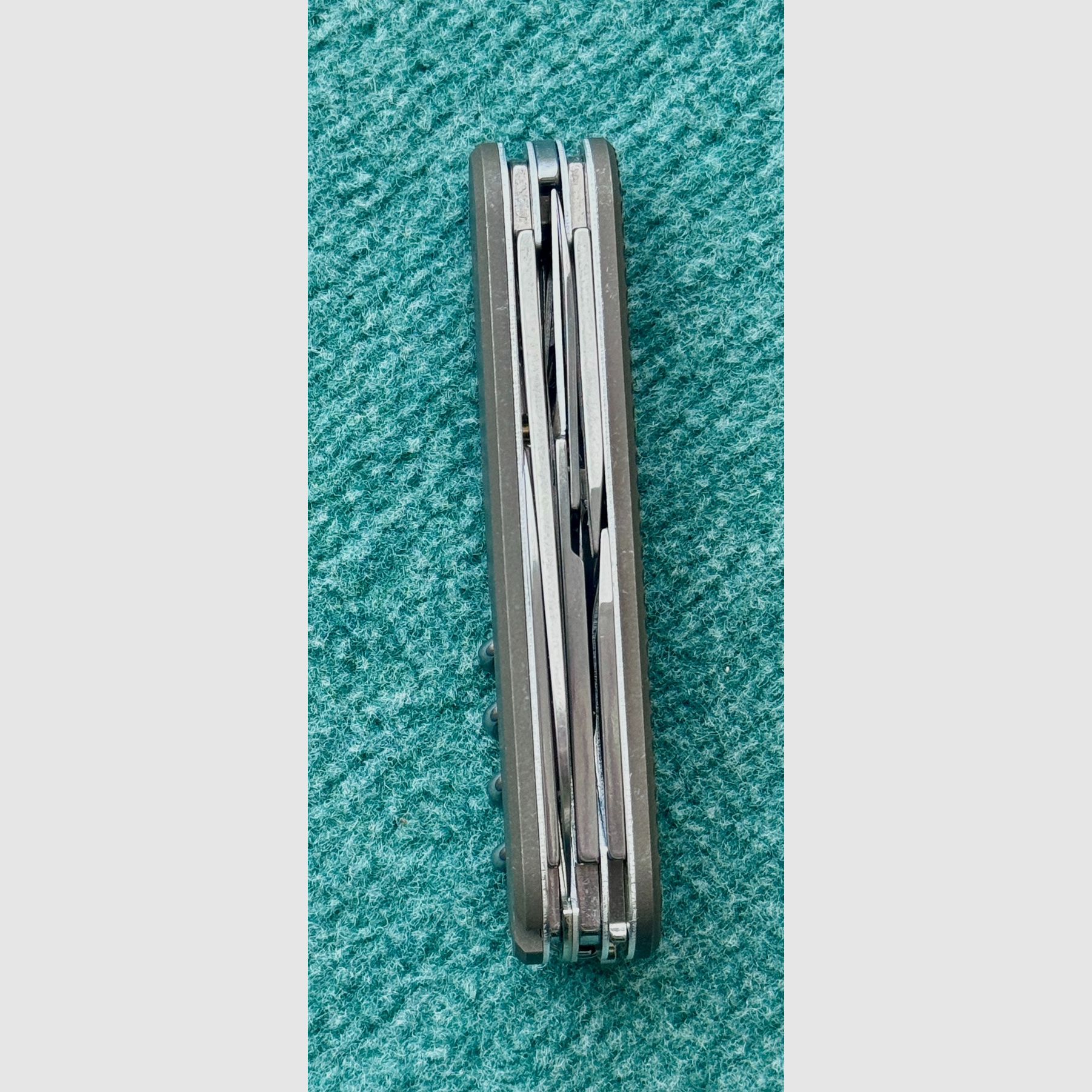Victorinox Climber mit Titan-Griffschalen in rosty