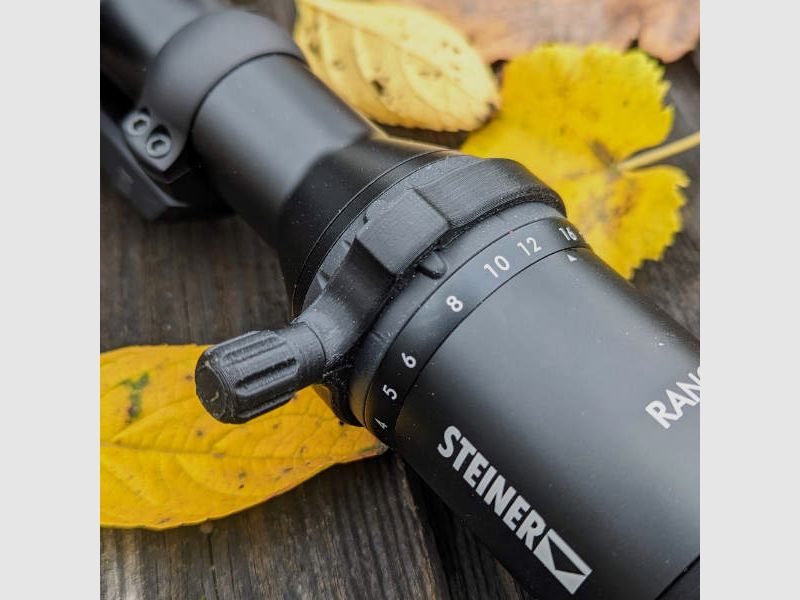 For Steiner Ranger 8: Scope quick adjustment lever for magnification setting
