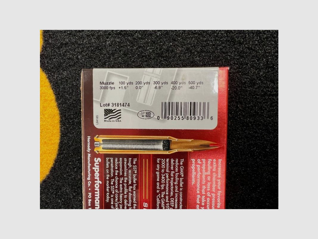 Hornady 308 Win SST 150 grs (x20), immagine 3 di 3