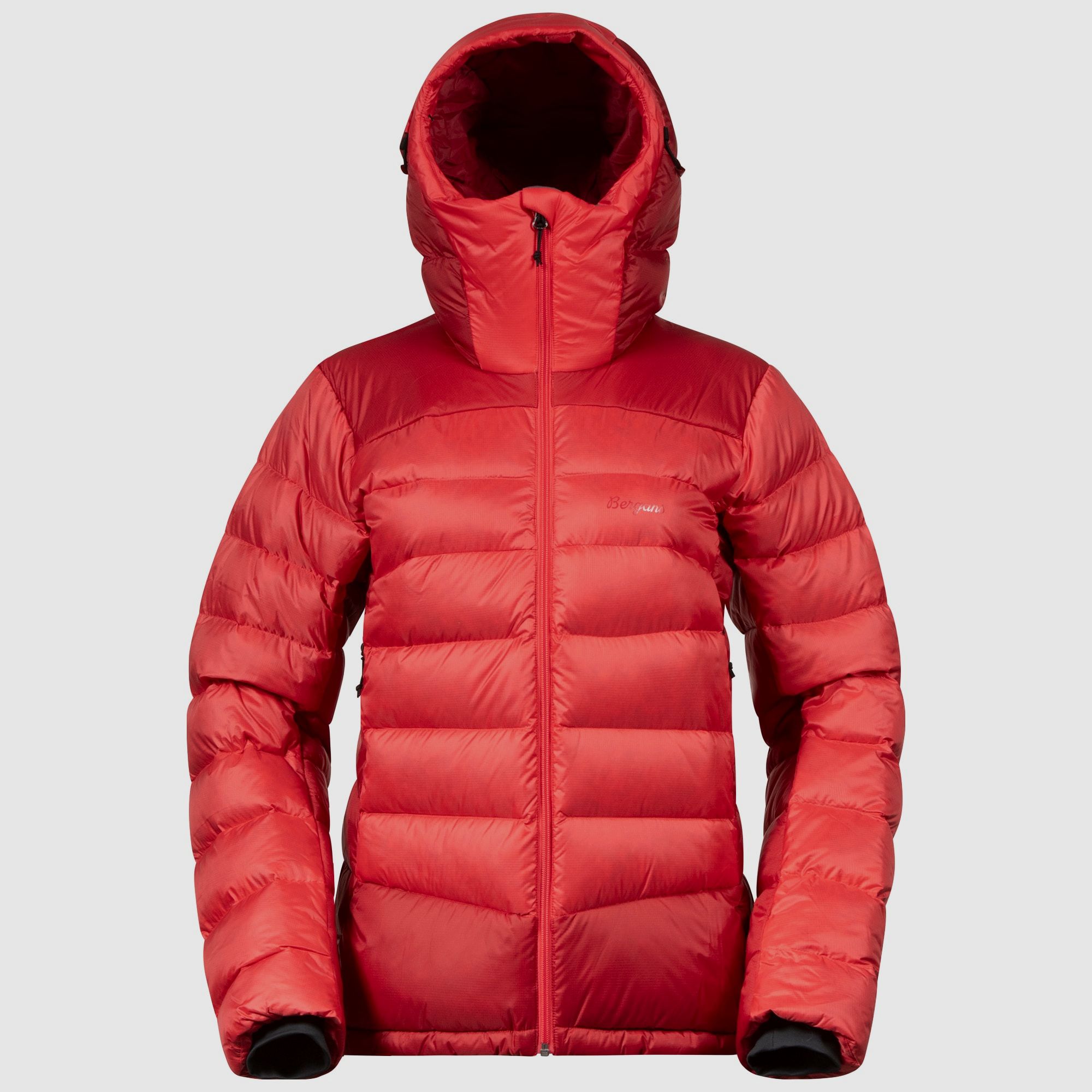 Bergans Vaagaa Allround Down Jacket Women Peachy Red/Crimson Red XS
