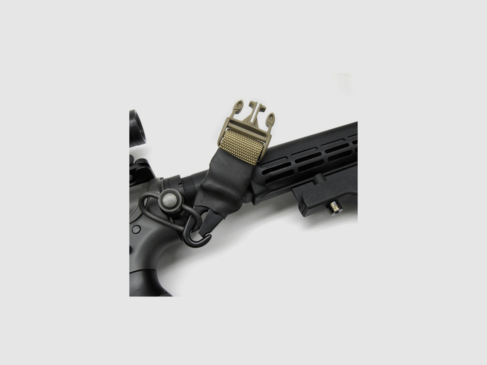 CONDOR – ELASTIC RIFLE SLING Olive Green, image 3 of 3