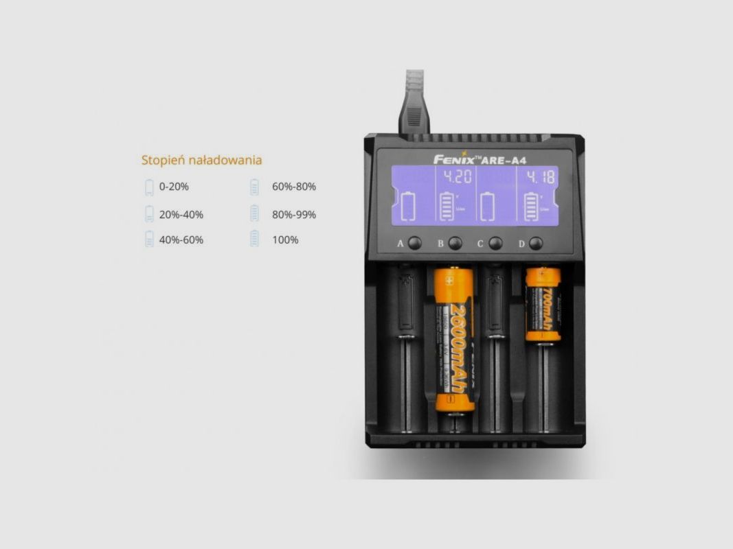 Chargeur secteur Fenix ARE-A4, image 7 sur 8