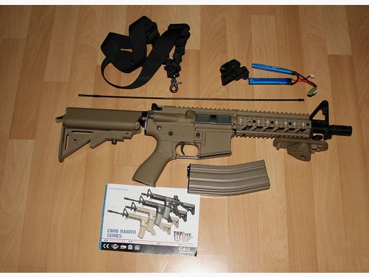 G&G Armomat M4 CM 16 - Kaum benutzt!