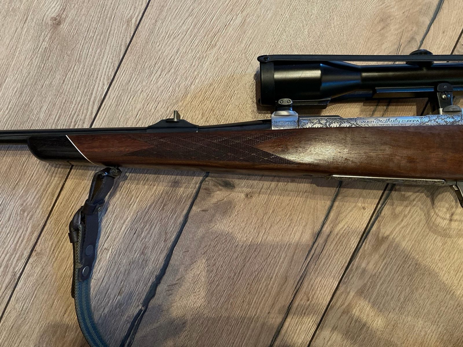 Sauer Weatherby P48600 Modell Europe Repetierer mit Gravur