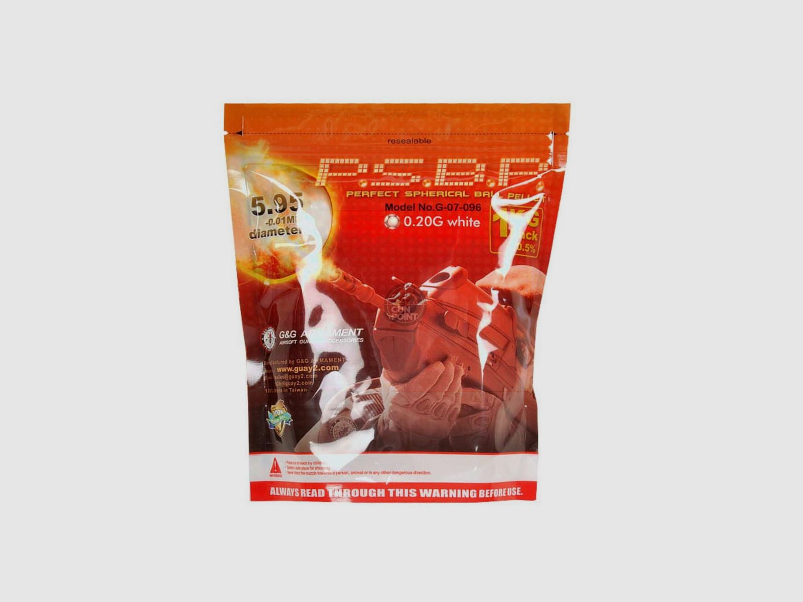 G&G 0.20g Perfect BBs 5000rds-Wei