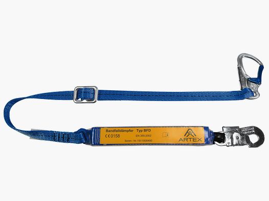 Delta Plus connection device with band shock absorber, length adjustable EN 354/EN 355