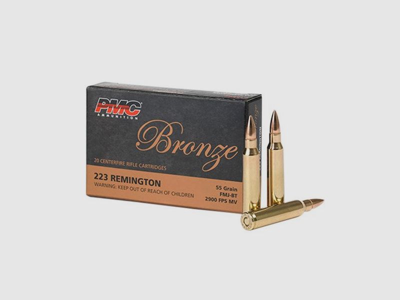 PMC Bronze .223 Rem 55gr – 20er Pkg