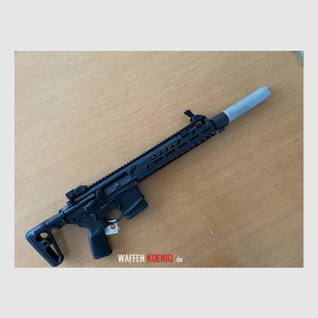 Sig Sauer SIG-SAUER SELBSTLADEGEWEHR MOD. MCX VIRTUS -11,5" mit B&T ROTEX-V SCHALLDÄMPFER, KAL .223 Rem