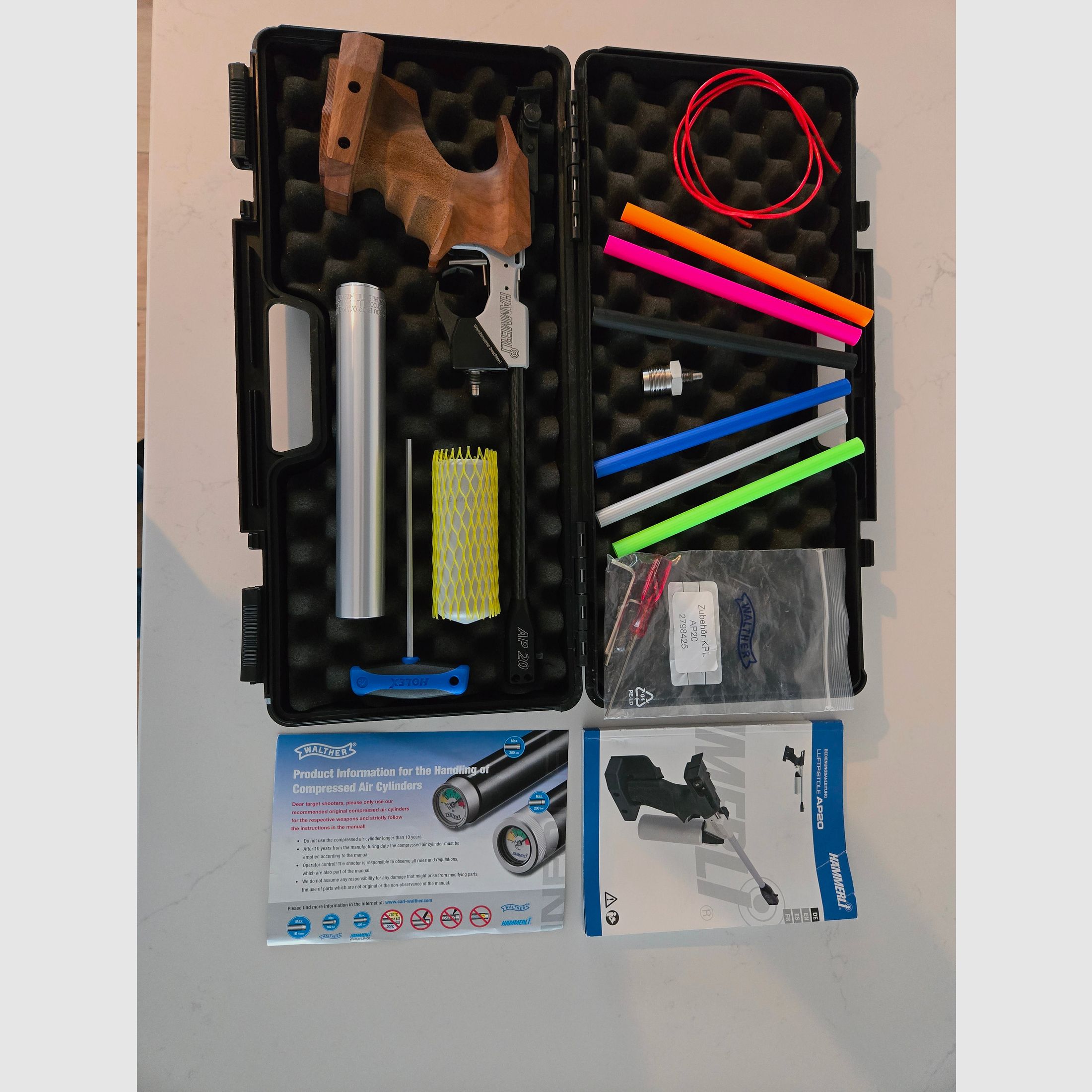 Match Luftpistole Hämmerli AP20 Pro (aus dem Hause Walther) in sehr gutem Zustand