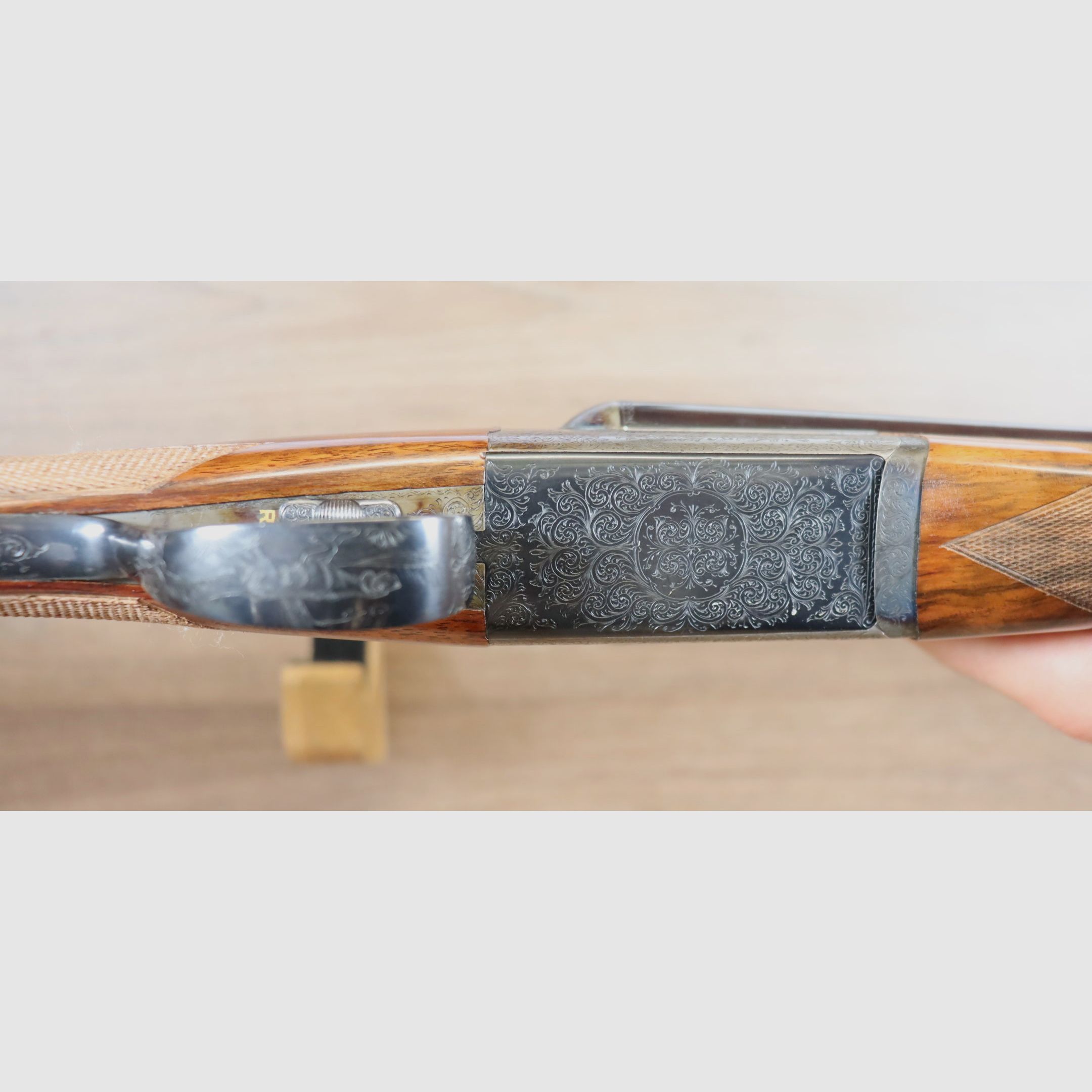 Querflinte glatt Schäfte neu in ihrer Ledertasche, Bild 5 von 8